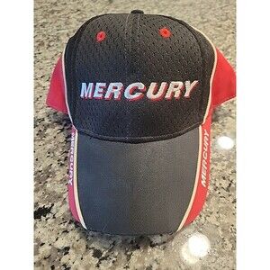 Mercury, Pro Team, Motor Guide, Hat, Adjustable‎ Hook & Loop Strap